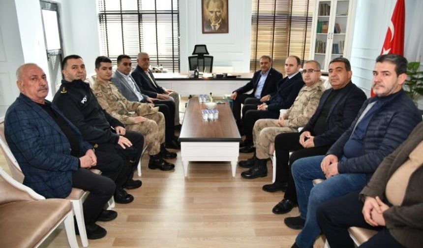 Hasan Şıldak, Siverek’te Meslek Odalarını Ziyaret Etti