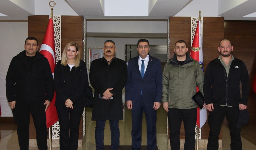 TEKNOFEST Heyetinden Şanlıurfa İl Emniyet Müdürüne Ziyaret