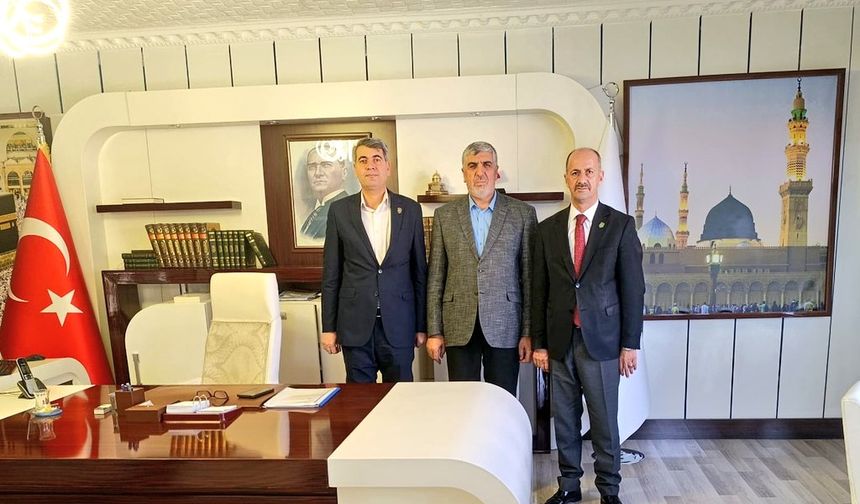 Başkan Mehmet Yavuz’dan İl Müftüsü Ramazan Tolan’a Ziyaret