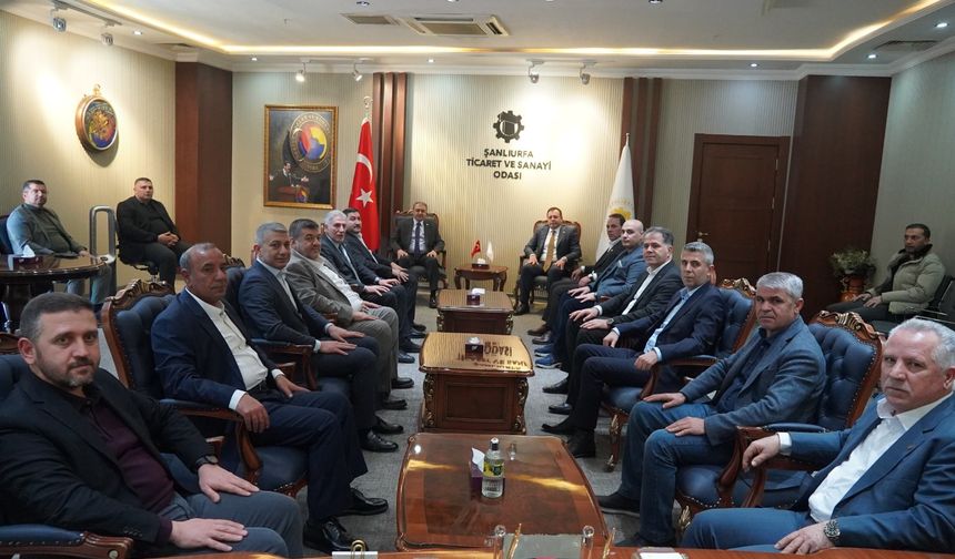 Şanlıurfa Valisi Hasan Şıldak’tan ŞUTSO Ziyareti