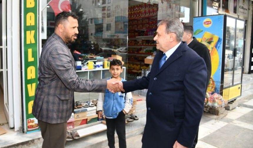 Şanlıurfa Valisi Hasan Şıldak Akçakale’de Vatandaşlarla Buluştu