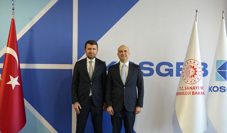 BİK Genel Müdürü Çay’dan KOSGEB Başkanı İbrahimcioğlu’na Ziyaret