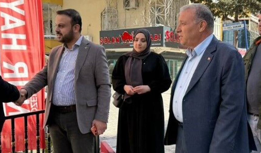 AK Parti Haliliye İlçe Teşkilatı Sahada Vatandaşlarla Buluştu