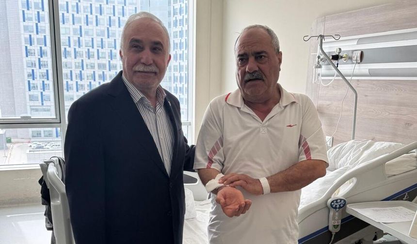 İYİ Partili Fakıbaba’dan Hastalara Moral Ziyareti