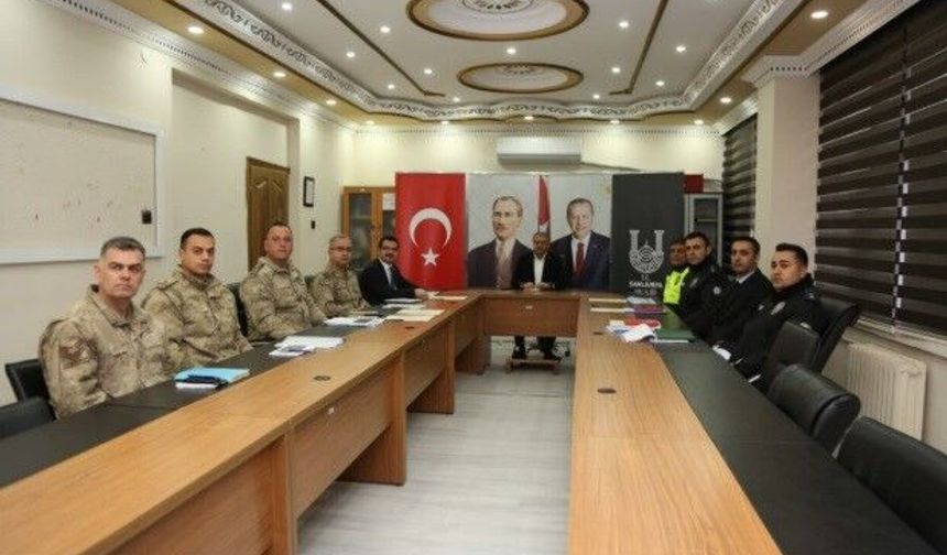 Harran’da Asayiş ve Güvenlik Toplantısı Gerçekleştirildi!