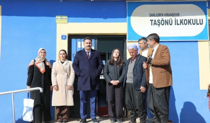 Kaymakam Kemal Ülkü’den Taşönü İlkokulu’na Ziyaret