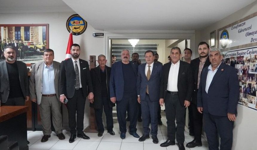 ŞUTSO Heyeti Esnaf ve Sanatkârlar Kredi ve Kefalet Kooperatifini Ziyaret Etti