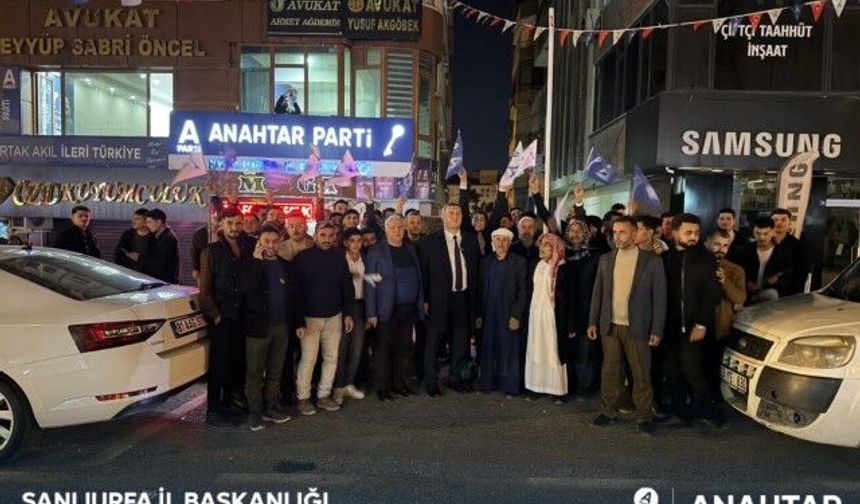 Anahtar Parti Şanlıurfa İl Başkanlığı’na Toplu Üye Katılımı