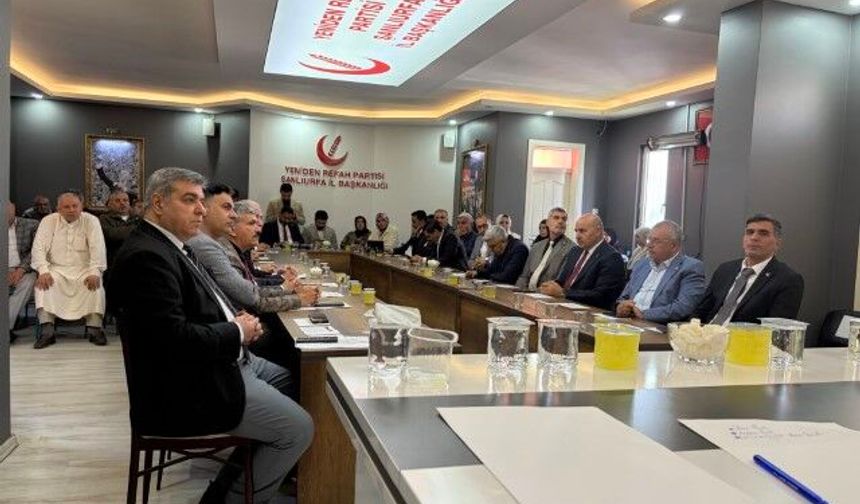 Yeniden Refah Partisi Mart Ayı İl Divan Toplantısı Gerçekleştirildi