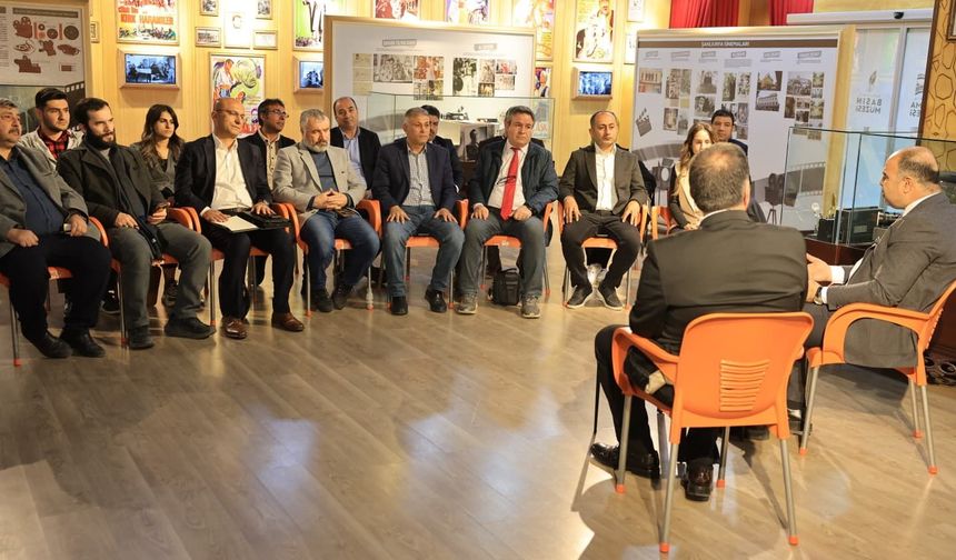 Şanlıurfa Sinema ve Basın Müzesi’nden Medya Buluşması