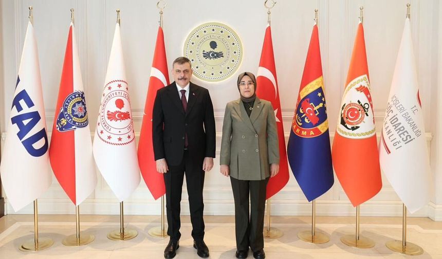Milletvekili Yazmacı’dan İçişleri Bakanı Çiftçi’ye Ziyaret
