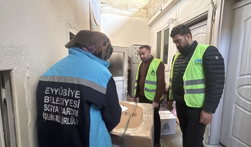 Şanlıurfa Eyyübiye’de Ramazan Yardımları Aralıksız Devam Ediyor!