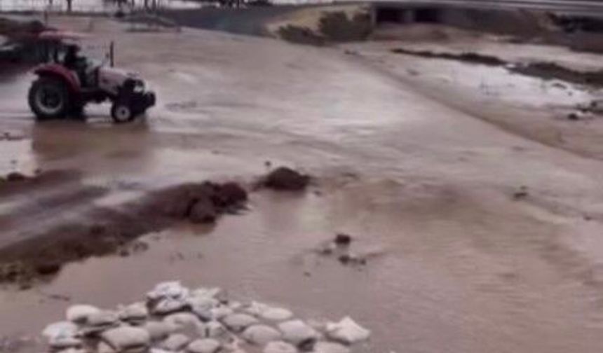 Şanlıurfa Siverek’te Gece Yağışı Felaket Getirdi!