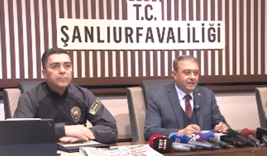Şanlıurfa Valisi Şıldak: Dilencilik ve Hanutçulukla Mücadelede 103 Kişi Sınır Dışı Edildi!