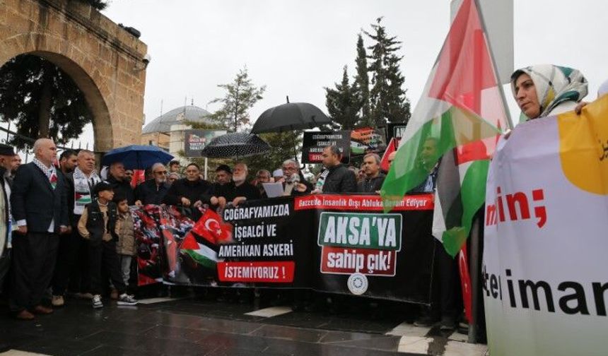 Şanlıurfa’da ABD ve İsrail’in Saldırıları Protesto Edildi!