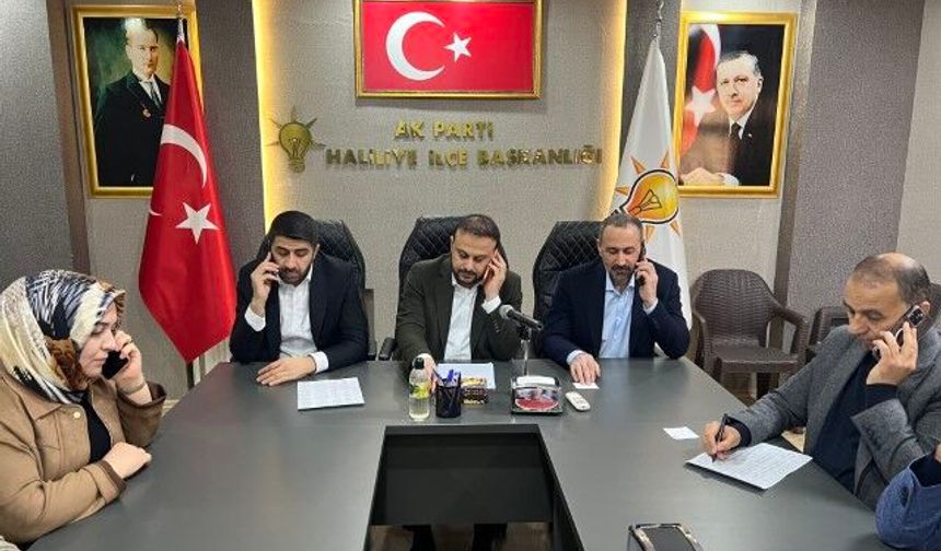 Şanlıurfa’da AK Parti Haliliye Yönetimi Bir Araya Geldi