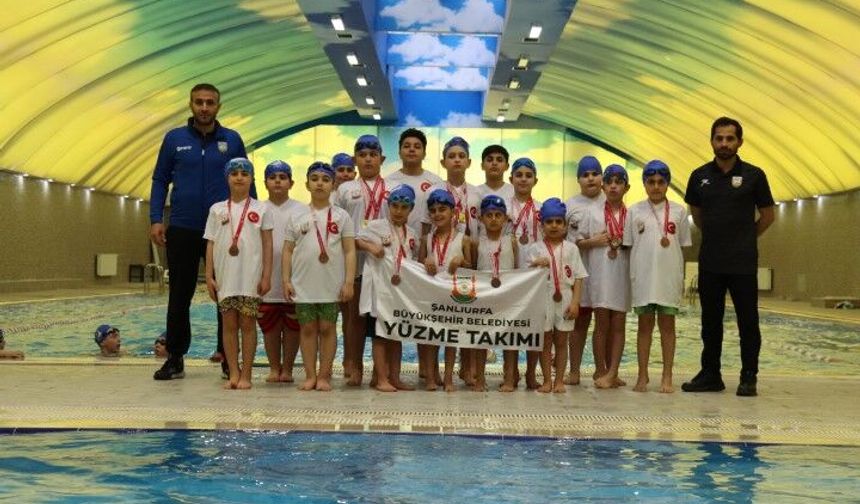 Şanlıurfa’da Minik Sporculardan Madalya Yağmuru!