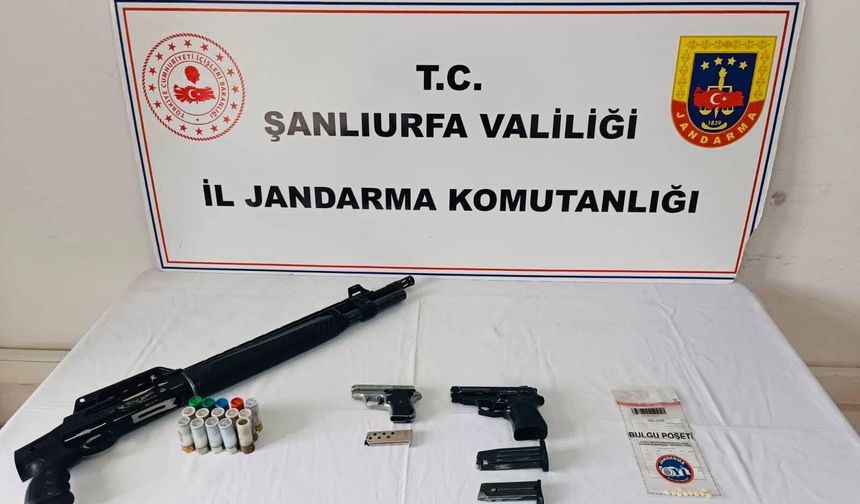 Şanlıurfa’da Narkotik Operasyonu: Silah Ve Uyuşturucu Ele Geçirildi