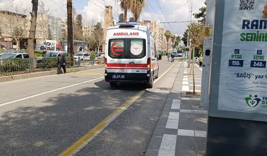 Şanlıurfa’da Yaya Geçidinde Korkutan Kaza!
