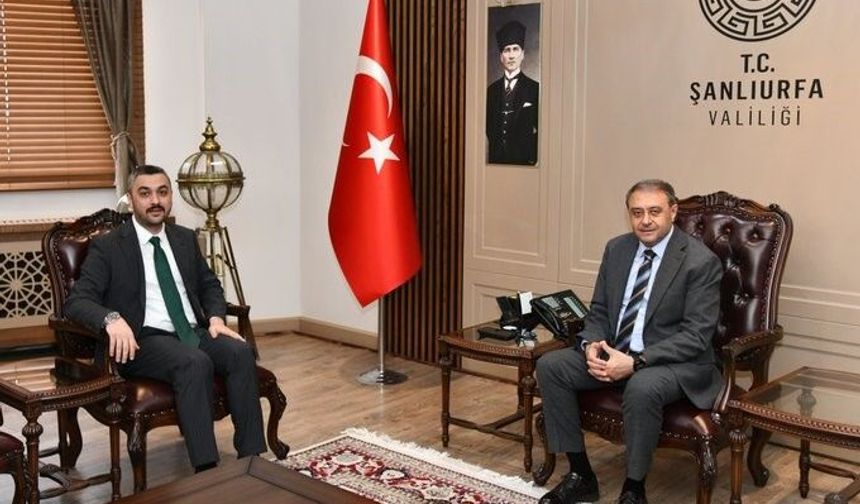 Siverek MHP İlçe Başkanı Fettahlı’dan Vali Şıldak’a Ziyaret!