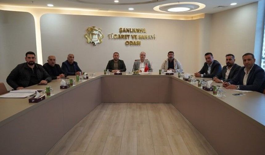 Şanlıurfa TSO 9. Meslek Komitesi Mart Ayı Toplantısı Yapıldı