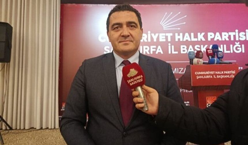 Ulaş Karasu: “Urfa’nın yıllardır konuşulan sorunları hâlâ çözülmedi”