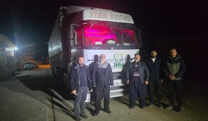 Şanlıurfa İHH’dan Suriye’ye Yardım!