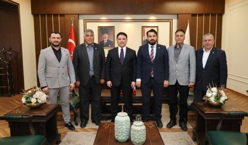 Yeniden Refah Partisi’nden Kaymakam Şahin’e Ziyaret