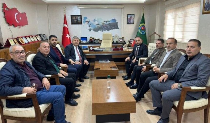 AK Parti'den Şanlıurfa Ziraat Odası’na Ziyaret