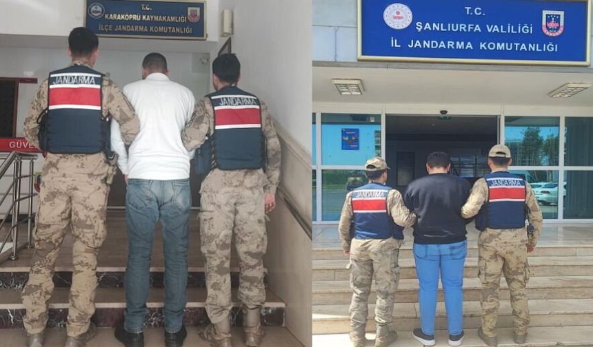 Şanlıurfa’da aranan 2 firari yakalandı