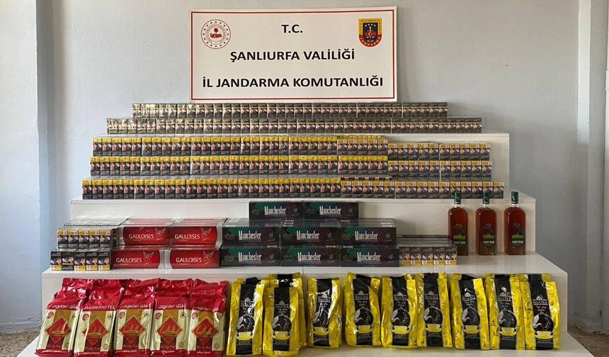 Şanlıurfa’da kaçak sigara operasyonu 15 gözaltı