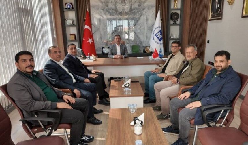 CHP Şanlıurfa İl Başkanı Ferhat Karadağ’dan SMMMO’ya Hayırlı Olsun Ziyareti