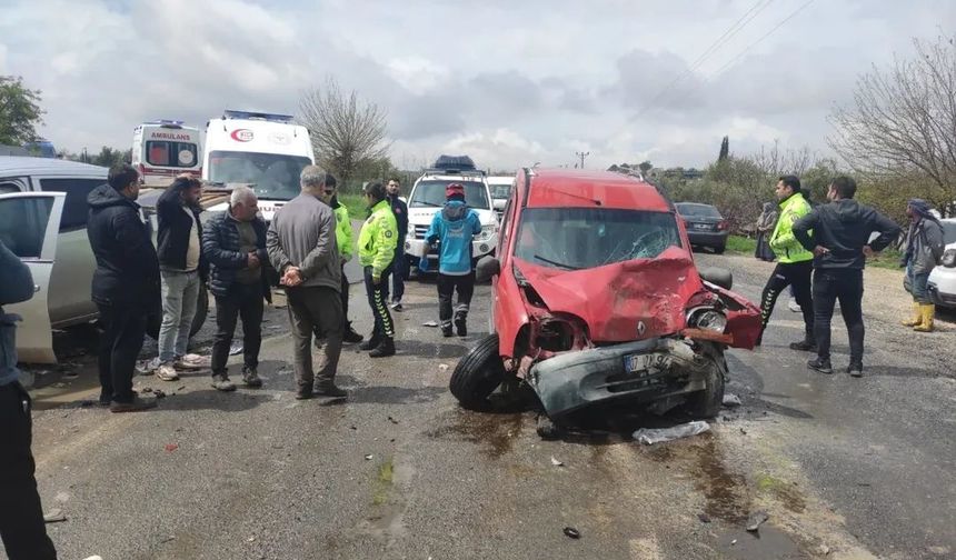 Şanlıurfa'da trafik kazası 3 yaralı
