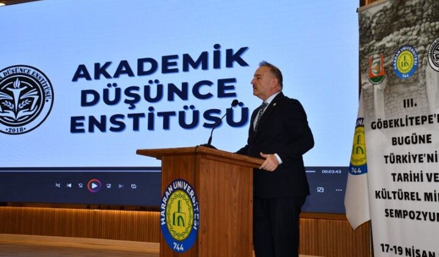 Göbeklitepe’den Bugüne Kültürel Miras Şanlıurfa’da Ele Alındı