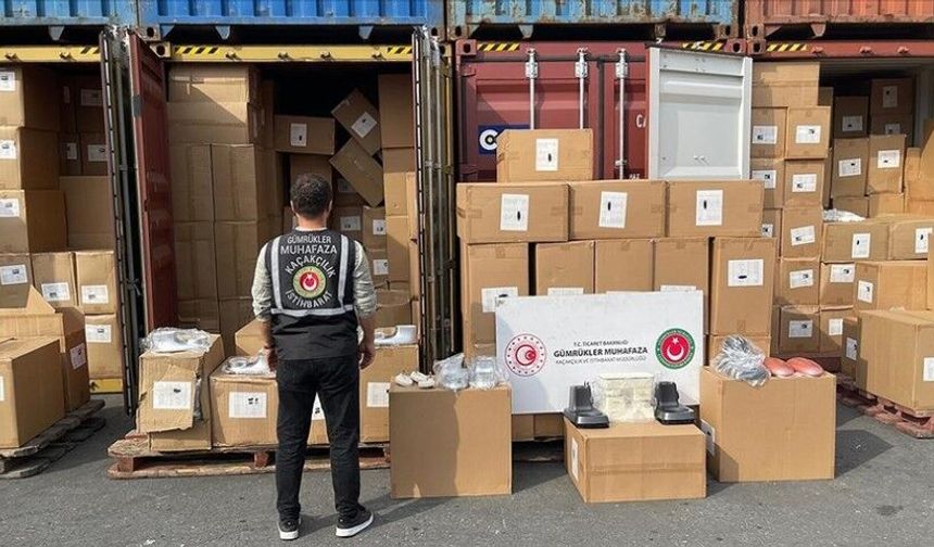 Gümrükler Muhafaza Ekipleri Mart Ayında 4,8 Milyar Liralık Kaçak Ürün Ele Geçirdi