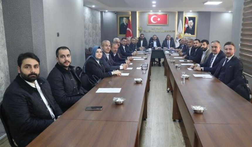 Haliliye’de AK Parti Grup Toplantısı Gerçekleştirildi!