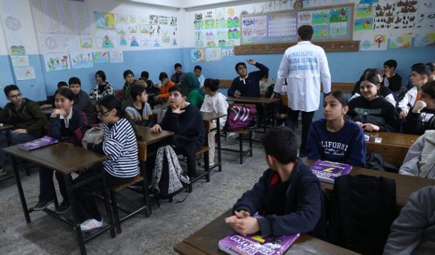 Şanlıurfa’da Öğrencilere Sağlıklı Yaşam Eğitimi!
