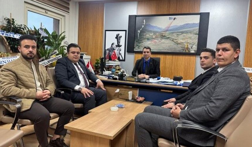 Şanlıurfa Ülkü Ocakları’ndan Kadastro İl Müdürlüğü’ne Anlamlı Ziyaret