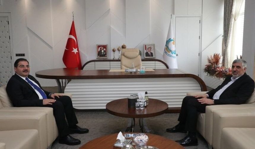 Emekli İl Müftüsü Ramazan Tolan’dan Başkan Canpolat’a Ziyaret