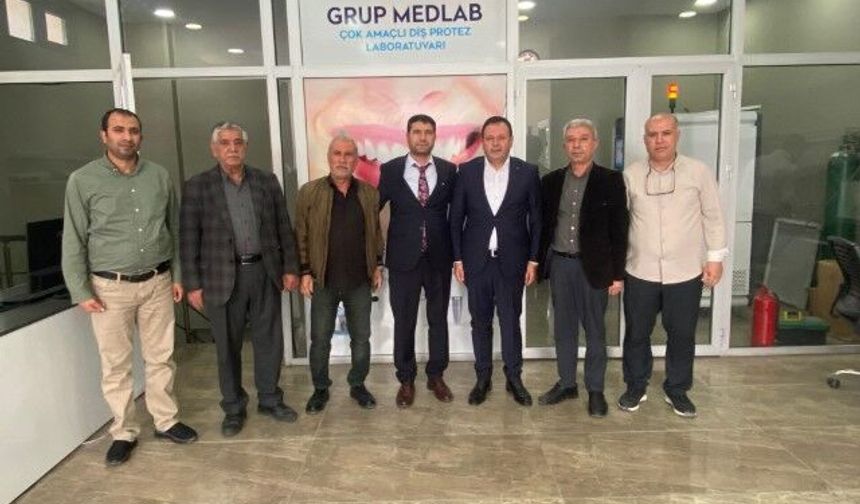 ŞUTSO Başkanı Yetim’den Diş Teknisyenleri Federasyonu’na Hayırlı Olsun Ziyareti