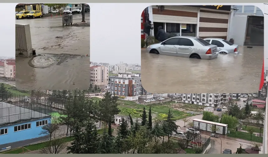 Şanlıurfa’da Yağış Etkisini Artırdı, Su Baskınları Yaşandı