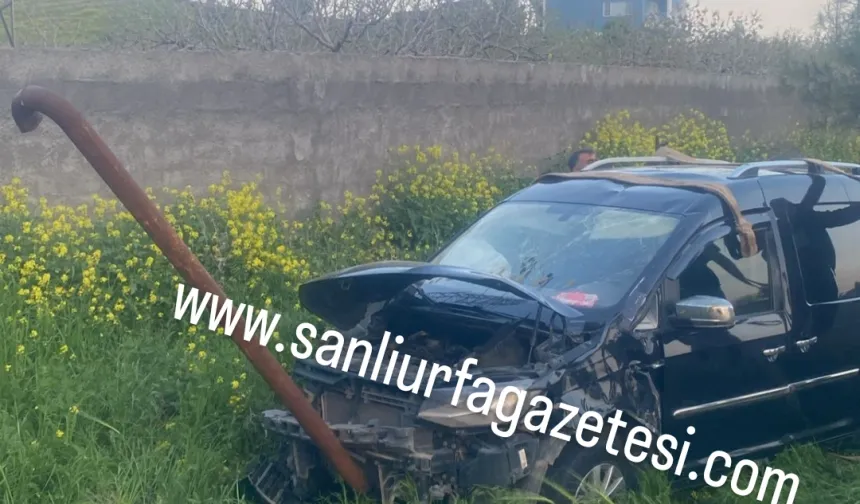 Şanlıurfa'da trafik kazası 9 yaralı