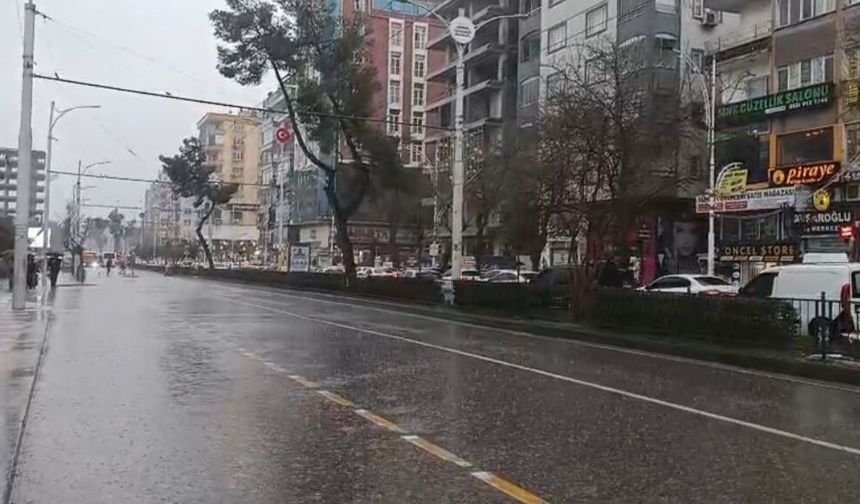 Şanlıurfa'ya kuvvetli sağanak uyarısı