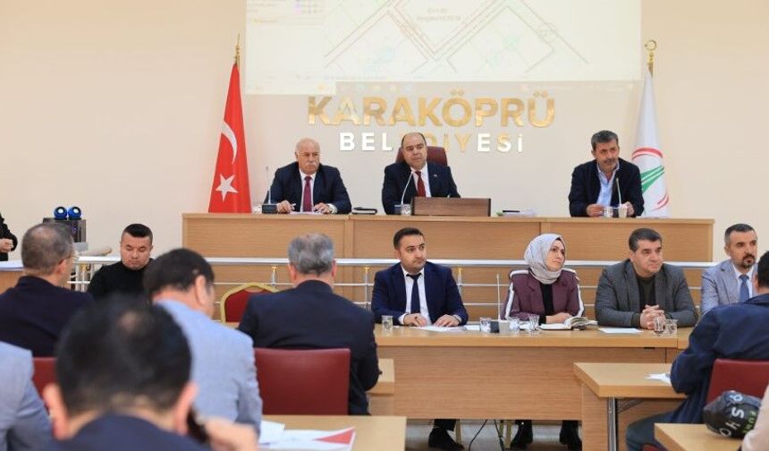 Karaköprü Belediye Meclisi Nisan Ayı Toplantıları Tamamlandı