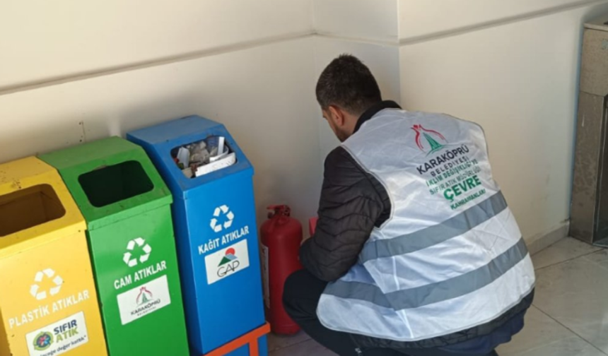 Karaköprü’de Atık Pil Çalışması: “Doğaya Değil Kutuya At” Çağrısı!