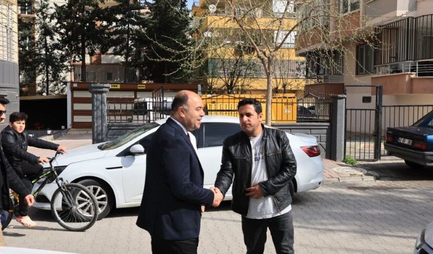 Karaköprü’de Başkan Nihat Çiftçi Vatandaşlarla Buluştu
