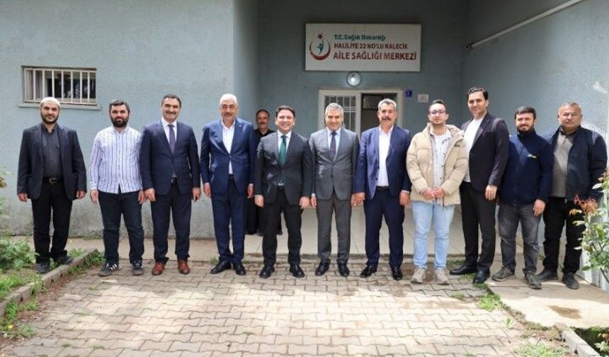 Haliliye Kaymakamı Şahin’den Kalecik ziyareti