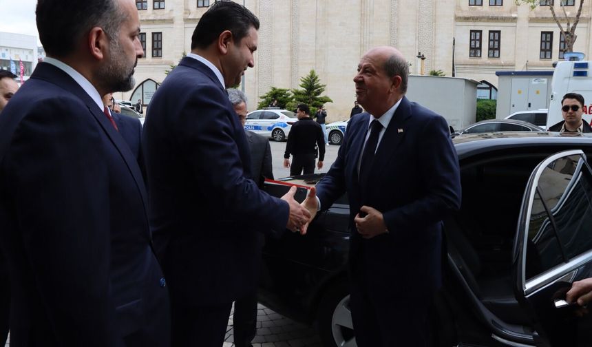 KKTC Eski Cumhurbaşkanı Tatar Şanlıurfa’da