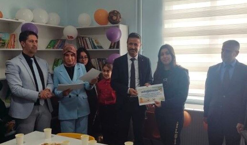 Şanlıurfa Eyyübiye’de Okul Kütüphanesi Açıldı