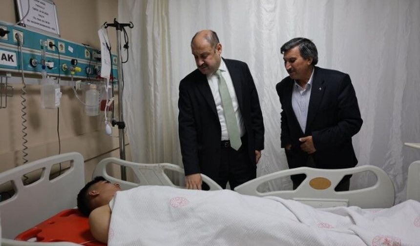 Şanlıurfa Siverek’te Saldırı Sonrası Gülpınar Hastanede Yaralıları Ziyaret Etti!
